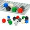 Compatible Assembles Particles Modified 1x1 with Studs On 2 Sides Opposite MOC Parts 47905 DIY Educational Bricks for Children