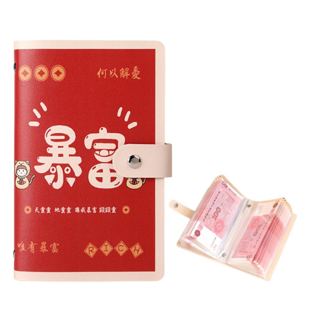 

Save Money 100 Envelopes Money Saving Challenge Get Rich Overnight Reusable Savings Binder Cute Large Capacity