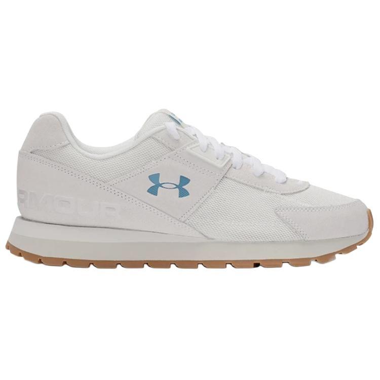 Новые мужские повседневные кроссовки Under Armour Essential с низким верхом, противоскользящие, износостойкие, белые 6007220-114