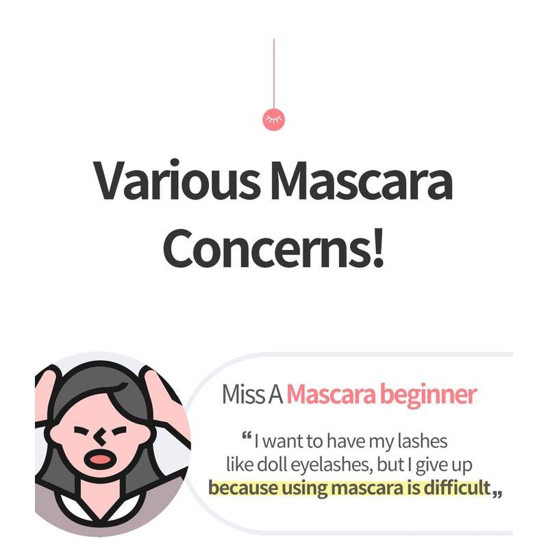 COSNORI - Dynamic Setting Washable Mascara - 2 Types