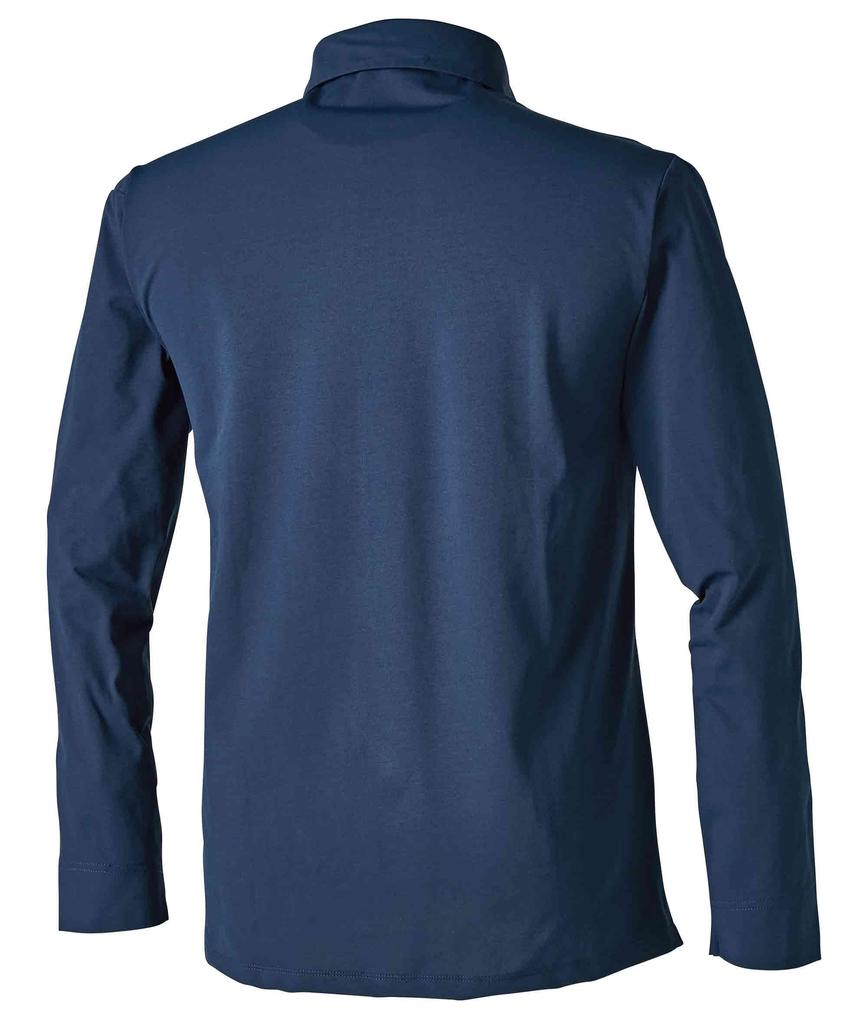 TS DESIGN TS DEO Dry Long Sleeve Polo Shirt All Season Navy 9075 45 SS