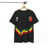 Portugal Number 10 Soccer Jersey Style Shirt, Portuguese Flag Soccer Shirt
