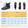 PAFHL Short Rain Boots with Side Stylish Waterproof Easy to Perfect for Rainy and Fishing Size Women's Gore, Non-Slip Design, Wear, School, Work,