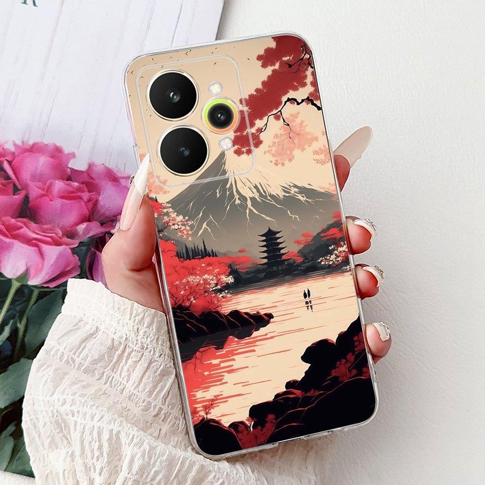 For Realme 15 15Pro Cool Dragon Tiger Painted Phone Case For Realme 15 Pro Realme15 5G Soft Silicone TPU Cases
