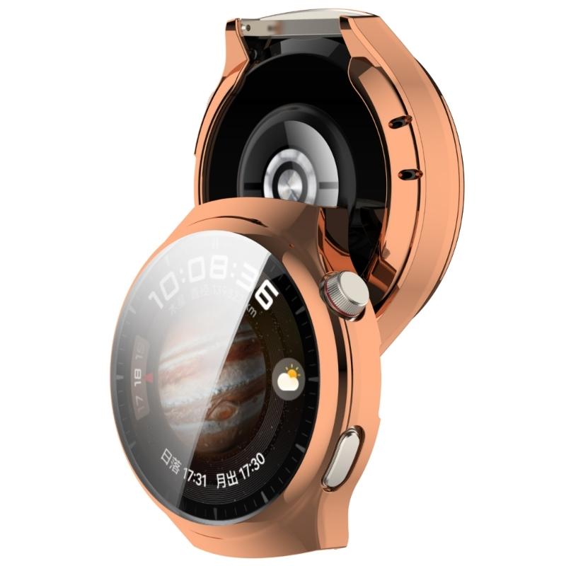 TPU Cover Shockproof Housing Smartwatch Case for Watch 4 Full Coverage Bumper Case Scratchproof Watch Shell