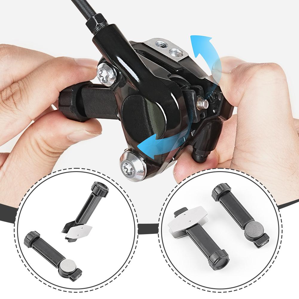 High Strength Alloy Bicycle Hydraulic Brake Pad Spreader Tool 360° Rotatable For Oil Disc Piston Reset & Brake Caliper Repair
