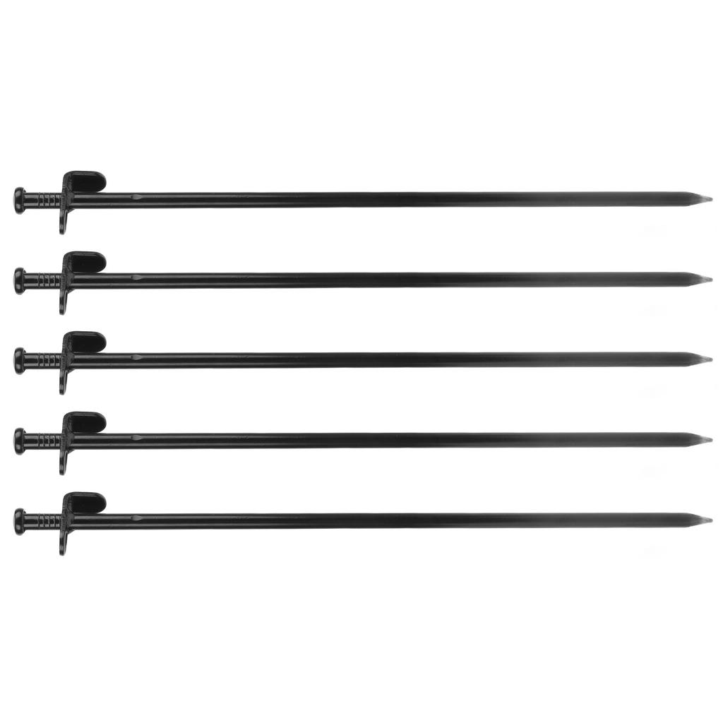 5Pcs Tents Stakes Durable Metal Easy Penetration Corrosion Resistant Widely Used Ground Stakes for Tent Canopy 40cm
