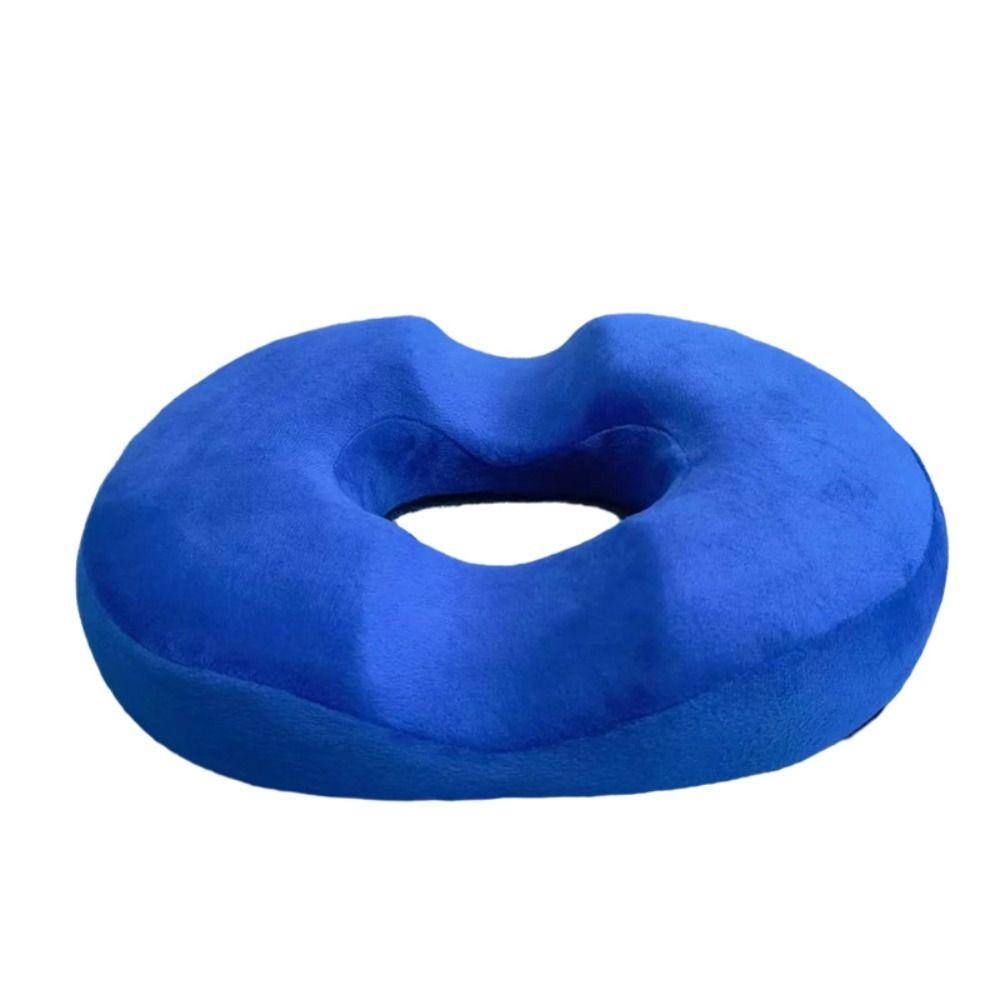 Breathable Chair Mat O-shaped Car Seat Pad Cozy Memory Cotton Cushion  Car