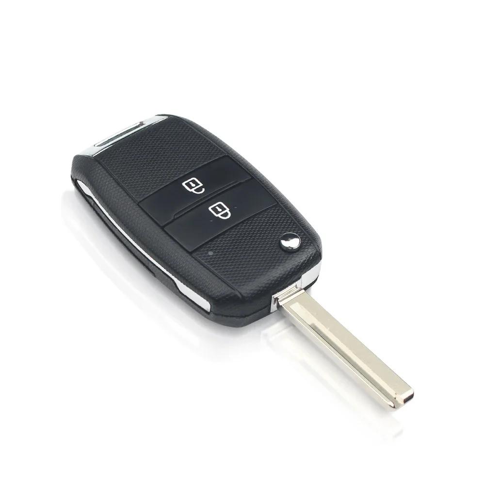 S Car Key Shell Case 2/3/4 Buttons For Kia K2 K3 K5 Ceed Rio Carens Cerato Sportage Optima Forte Toy40 Hyn14 Hyn18