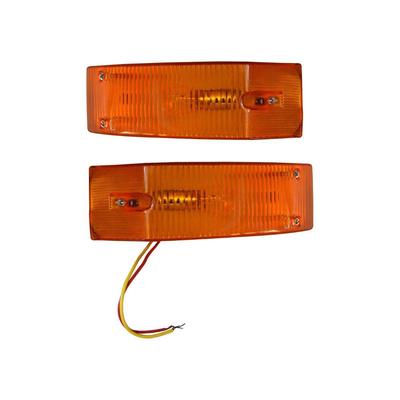APSMOTIV Side Indicator Light Assembly Set Suitable for Mercedes Pick Up Truck with 12v Bulb Trailer Lights