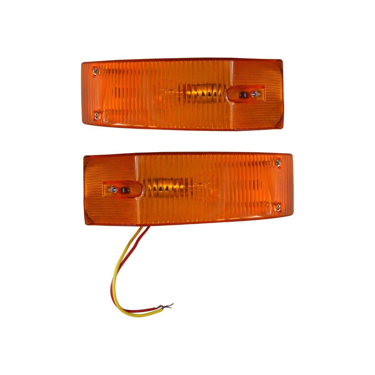 

APSMOTIV Side Indicator Light Assembly Set Suitable for Mercedes Pick up Truck with 12v Bulb Trailer Lights янтарь