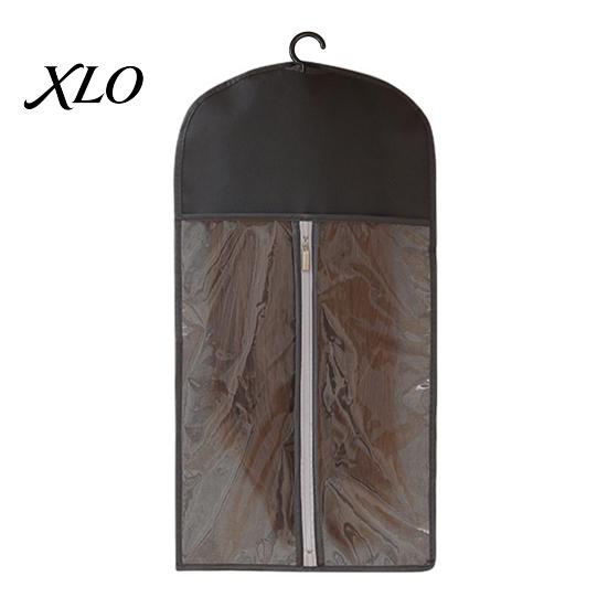 Wig Storage Hanging Bag with Hook, Breathable Non-woven Fabric Dust-proof Hairpiece Protection Protector, Space Saving Portable Zipper Case for Closet