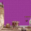 Heart Wallpaper Purple, Lavender and Light Gray 50x1000
