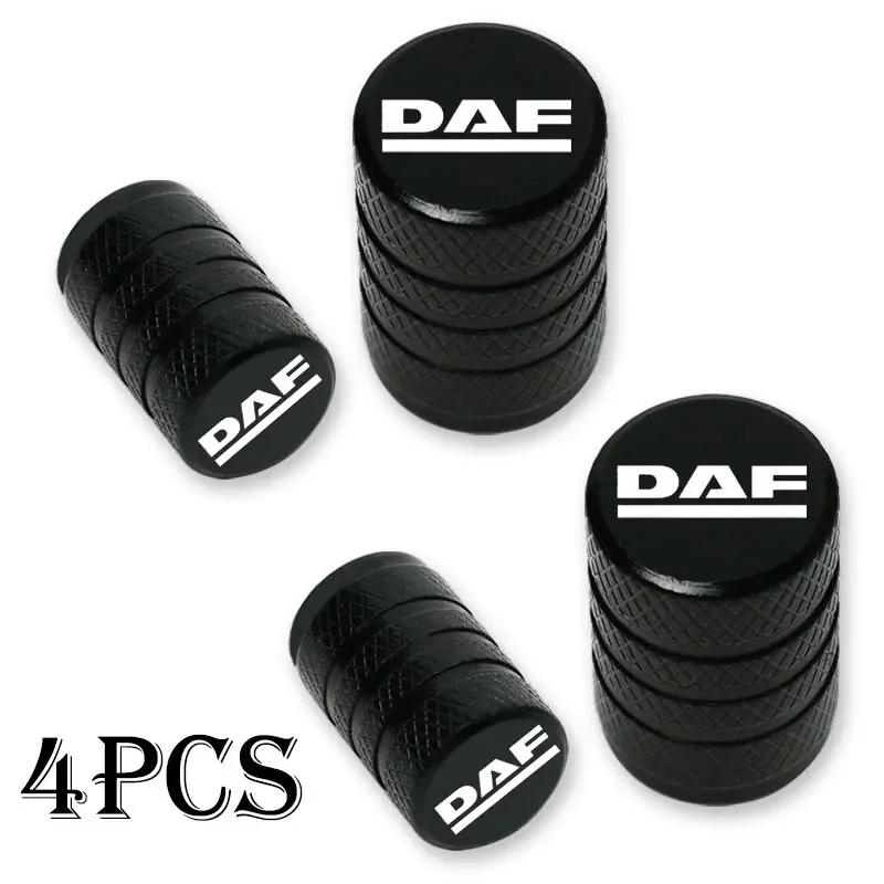 For DAF XF XG 95 105 106 4pcs Car Accessories Car Wheel Tire Valve Caps Tyre Stem Covers Airdust Waterproof