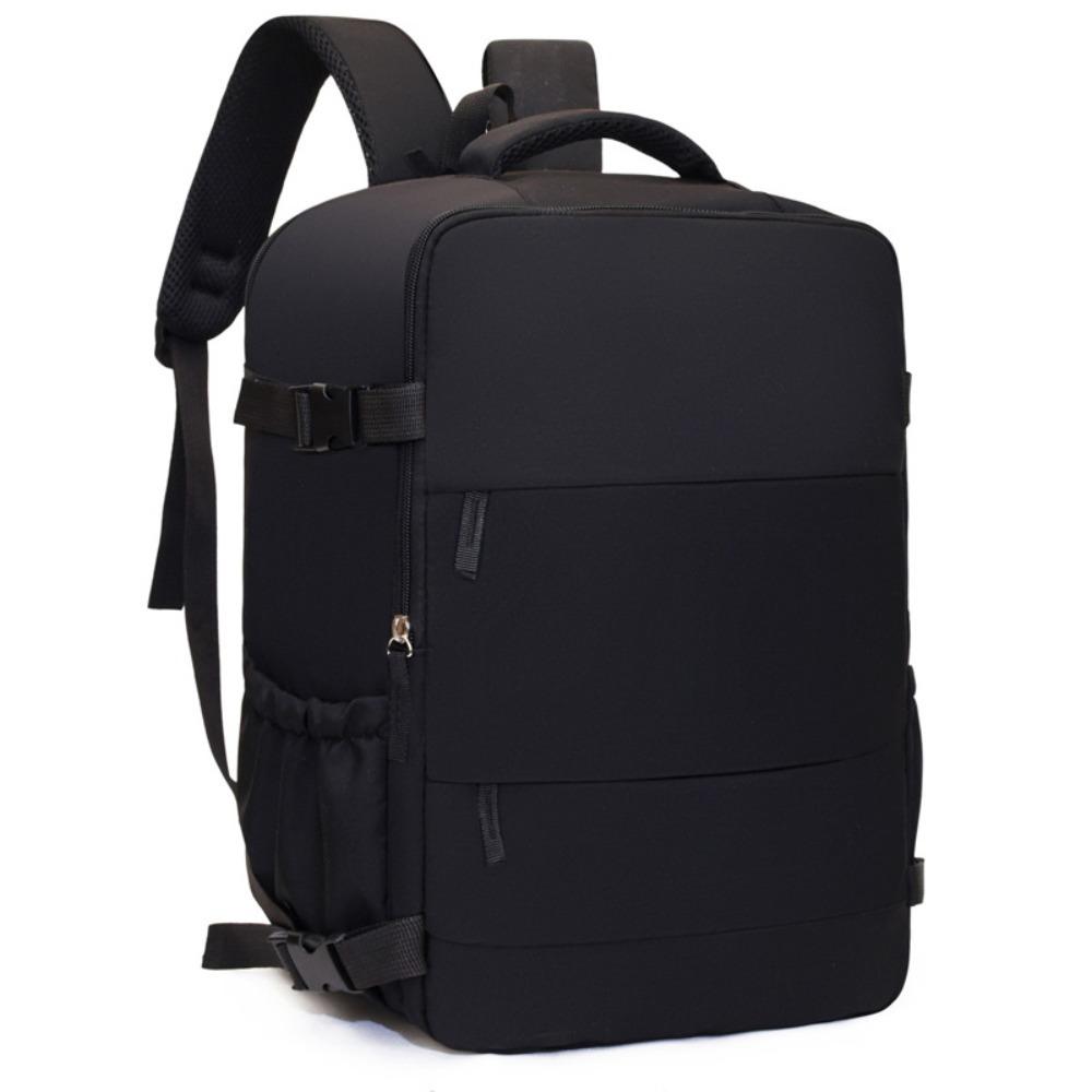 Multi Functional Travel Boarding Backpack Lightweight Large Capacity Travel Backpack Solid Color Short Distance