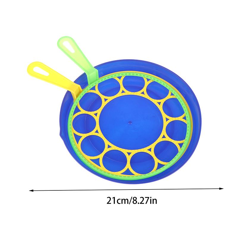 Children Big Bubbles Wand Kit Kids Toys Fancy Bubble Circle Props Parent-Child Interaction Props Outdoor Playtime Toys