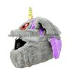 Motorcycle Plush Helmet Cover - Three-Eye Elk, Pumpkin, Rabbit Balaclava