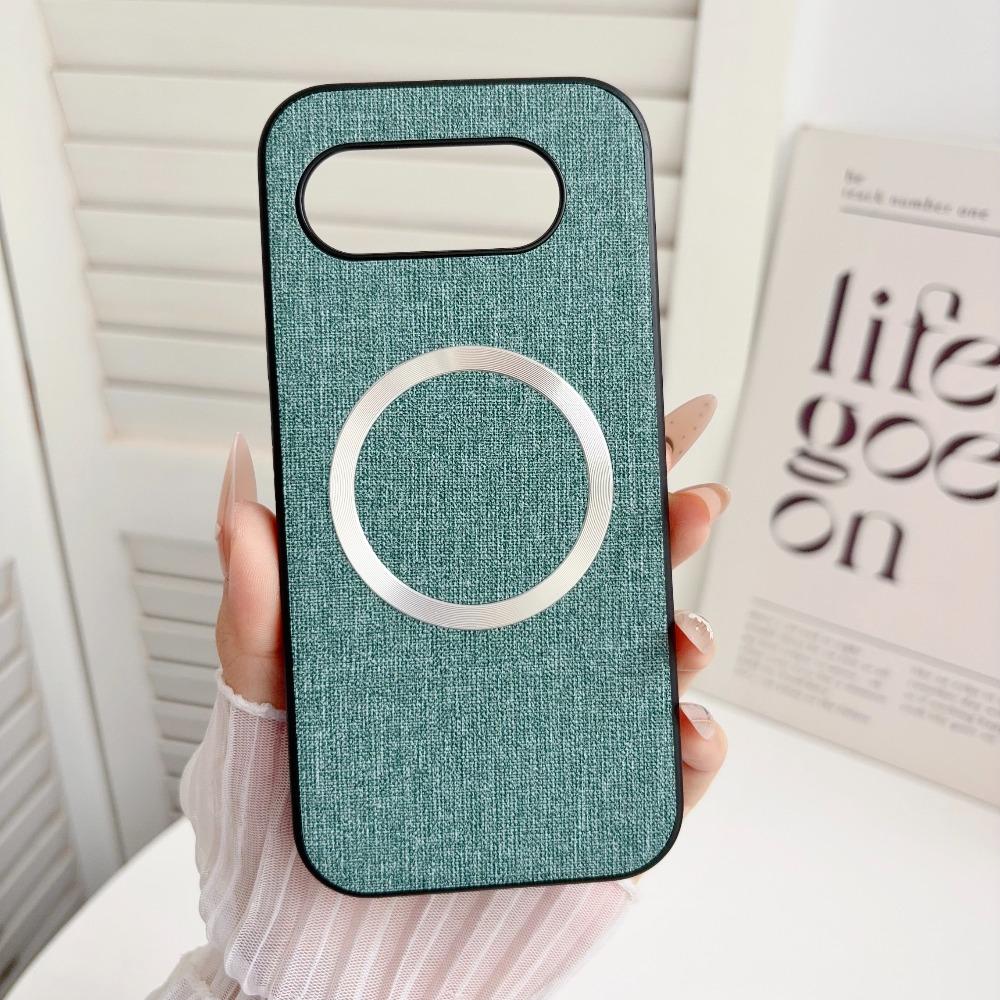 Luxury Leather Protection Phone Case for Google Pixel 6 7 8 910 Pro XL 9A 8A 7A 6A for Magsafe Magnetic Wireless Charging Cover