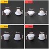 320Pcs Decoration Cap 4 Sizes Drill Hole Cover Furniture Hole Plug Plastic Screw Hole Cap Cover Furniture Cap