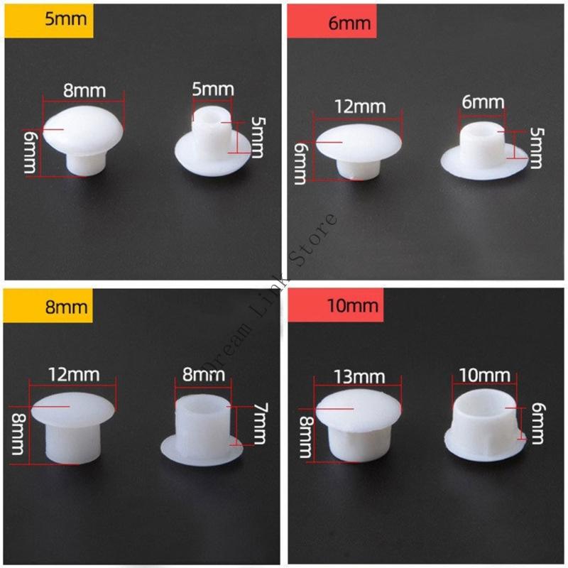 320Pcs Decoration Cap 4 Sizes Drill Hole Cover Furniture Hole Plug Plastic Screw Hole Cap Cover Furniture Cap