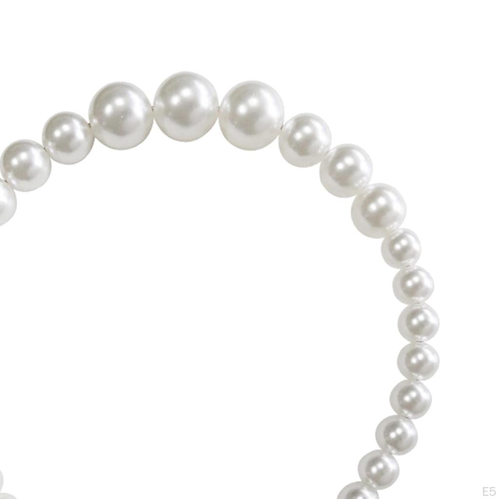 Fashion Women Ladies Girls Faux Pearl Headband Hairband Hair Hoop Accessories