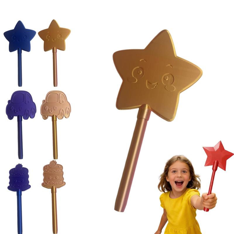 3d Printed Wand Tap To Pay Credit Card Wand Tap To Pay Wands Star Cake Shape Magic Contactless Payment Card Holder Gift For Kids