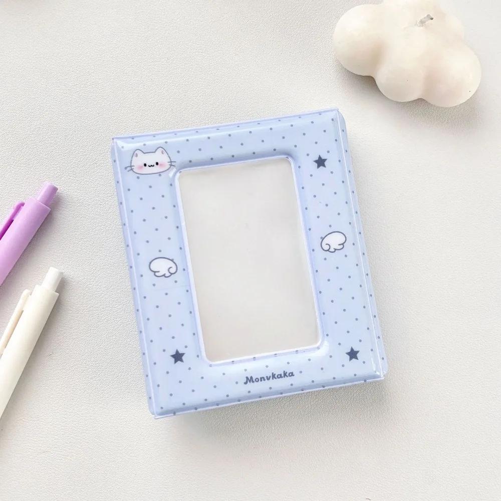 Cute PVC Photo Card Holder Polka Dots 40 Pockets Photocard Binder Photo Album