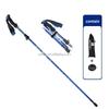 Foldable Trekking Pole 5 Section Adjustable Aluminum Hiking Stick Short Portable Outdoor Climbing