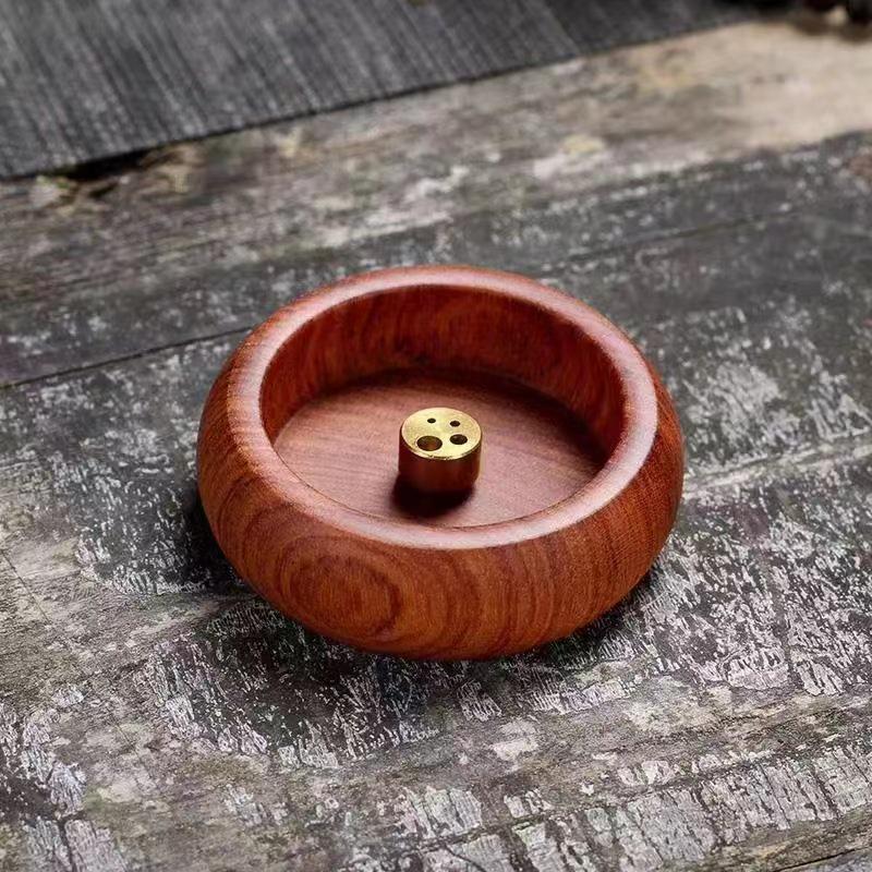 

High-End Large Square Black Sandalwood Incense Burner for Indoor Use
