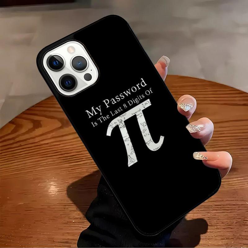 Math Formula Pi Phone Case For iPhone 17 Air 16 15 14 13 12 11 Pro Max Max Plus Bumper Case Cover