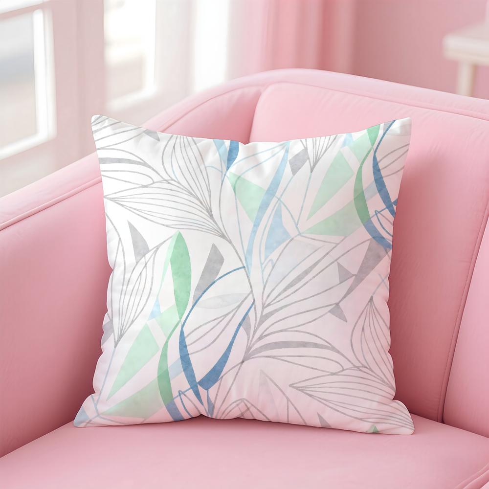 Casual European Fashion Brand EEsprit Cushion Cover Pillow Case Soft Skin Friendly Fabric  Concealed Zipper