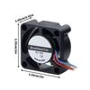 24V Double Ball Bearing Cooling Fan for U1 Hotend High Airflows Quiet Operation Easy Installation