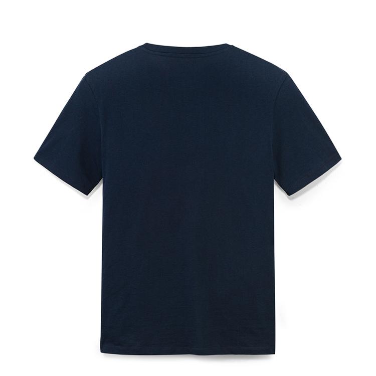 Timberland Short Sleeve Outdoor Breathable Loose Dark T-Shirt Men Tops Denim A6DKU-Z02