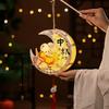 Glowing Rabbit Lanterns Cartoon Lantern DIY Material Package  Mid-Autumn Festival