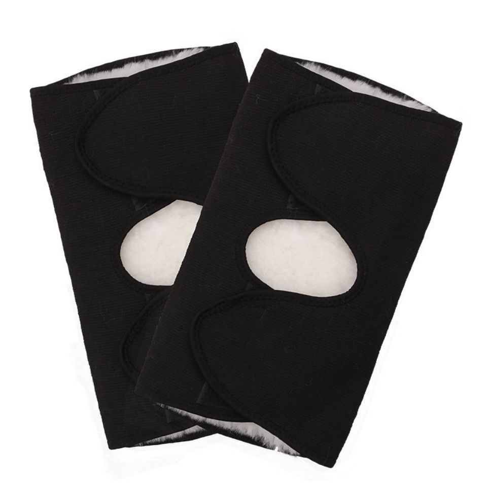 

Унисекс Мягкие Эластичные Наколенники Теплые для Весны Осени Зимы Флисовая Подкладка Защита от Холода Противоскользящие L