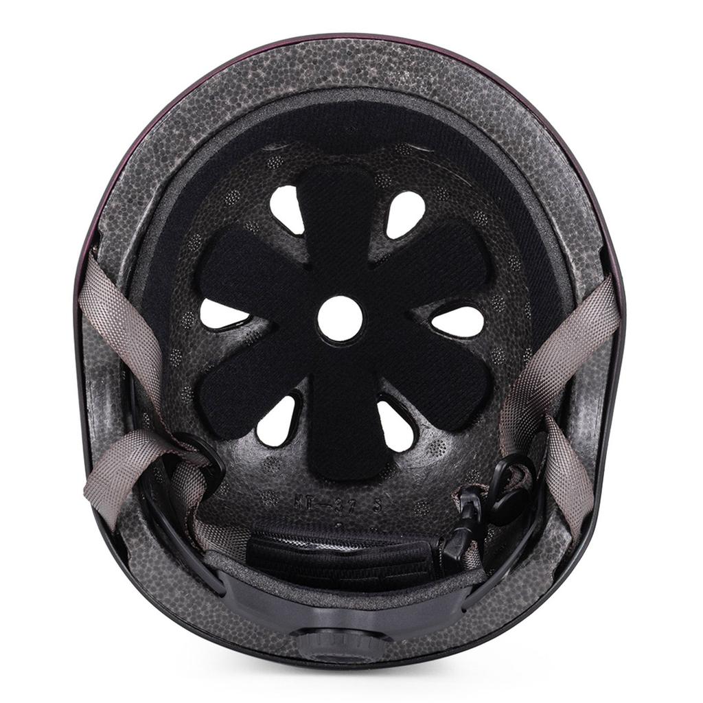 Lightweight BMX scooter bike helmet 48-52 cm - black