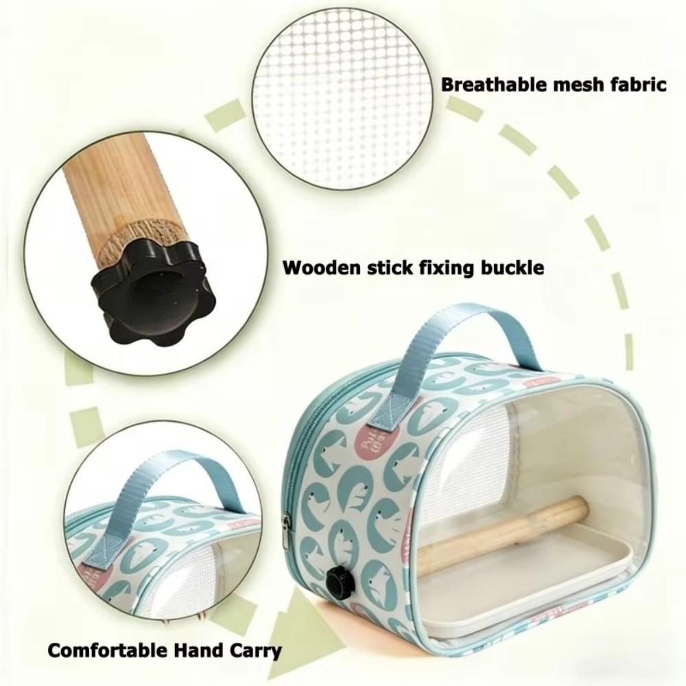 Multifunctional Pet Carry Bag Breathable Small Pet Bag Portable Bird Carrier Bag Birds Parrots