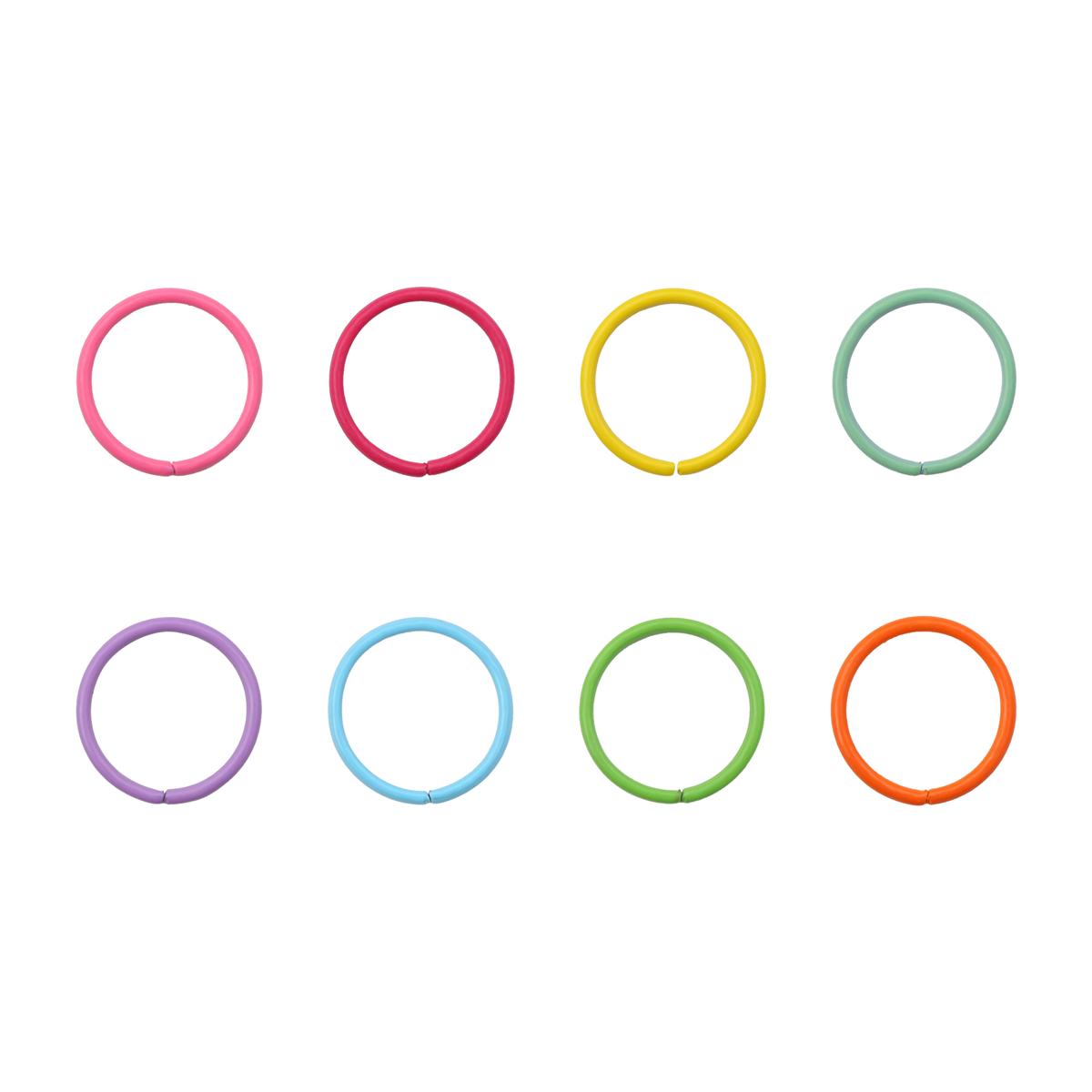 

Круглые кольца для прыжков, красочные витые открытые разъёмные кольца, кольца для прыжков, соединитель для изготовления ювелирных изделий своими руками, поиск расходных материалов 12mm 135pcs
