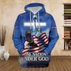 Hoodies Men's Bald Eagle with American Flag 3D Printed Vintage Fashion Oversized Sweatshirts Pullovers Hooded Tracksuit Clothing