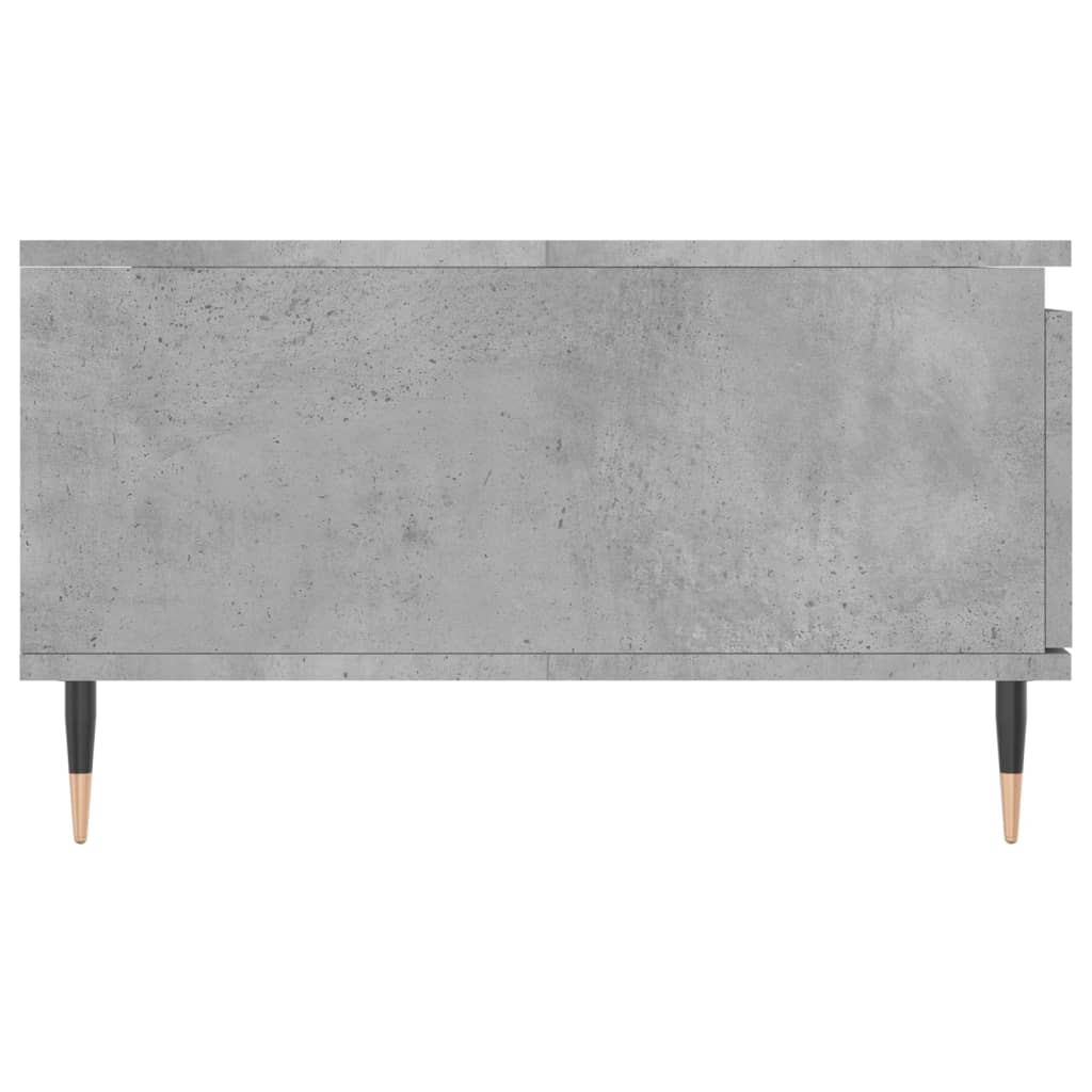 Coffee Table Concrete Grey 90 x 60 x 35 cm Particleboard