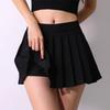 Falten Mini Rock Frauen Sommer Sexy Dünne Hohe Taille EINE Linie Rock Shorts Koreanische Weibliche Streetwear Weiß Schwarz