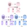 Silicone Cover with Thumb Grips & Lanyard Game Console Protective Cover Shockproof Shell for Tamagotchi Paradise Accessories