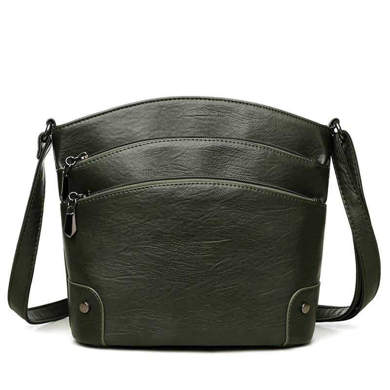 Retro small bag New fashion women's bag Trend women's shoulder bag Casual simple messenger bag