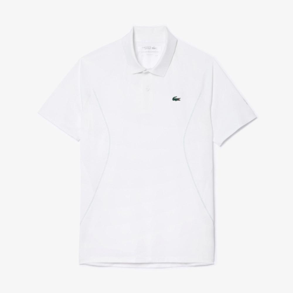 

Поло с короткими рукавами LACOSTE Novak с частичной сеткой DH731154G001