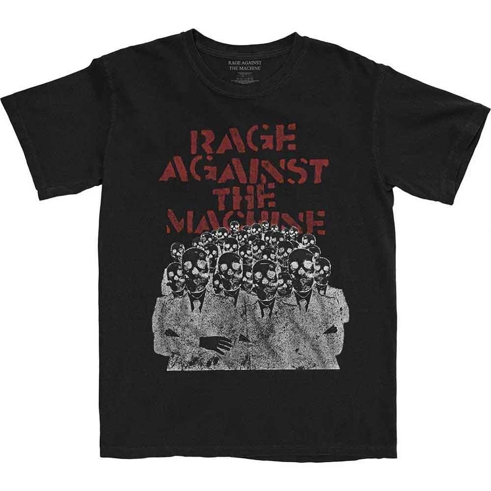 Rage Against The Machine Tshirt Ratm Crowd Masks Battle Of Los Angeles New M