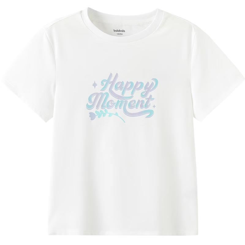 Balabala Girls' Short Sleeve T-Shirt