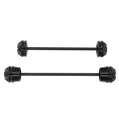 2PCS Motorcycle Wheel Anti Fall Protection Ball Front and Rear Aluminium Alloy Replacement For MT‑07 2014‑2016