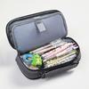 Large Capacity Double-Layer 5-Compartment Pencil Case Students Oxford Fabric School Organizer Bag