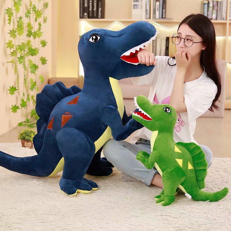 Simulation Dinosaur Plush Playthings Gentle Hobbies Cartoon Pillows Tyrannosaurus Stuffed Toy Doll Birth Date Present