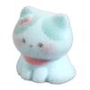 2Pcs Cat Figurines Resin Flocking Mini Cute Cat Decor for Car Dashboard Office Desk Bedroom Kitchen Countertop Accessories
